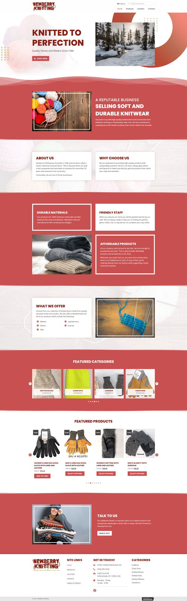 Newberry Knitting — Knitted to Perfection