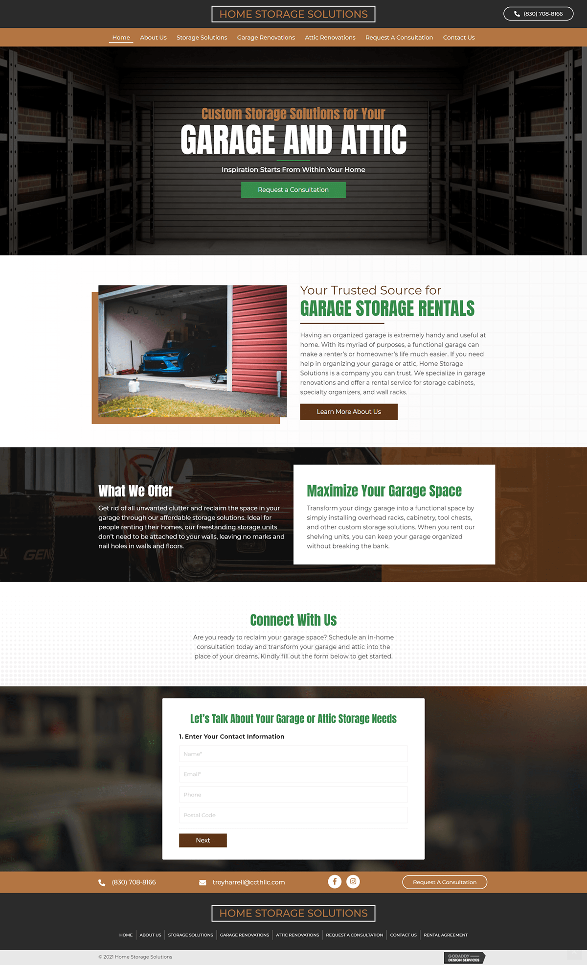 Home Storage Solutions — Custom Storage for Garage and Attic
